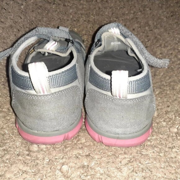 KEEN-CNX Washable Footwear Sandals-GRAY/PINK-37 EU-6.5/7 Women-Near Mint - Picture 5 of 6